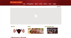 Desktop Screenshot of brussels-grill.be